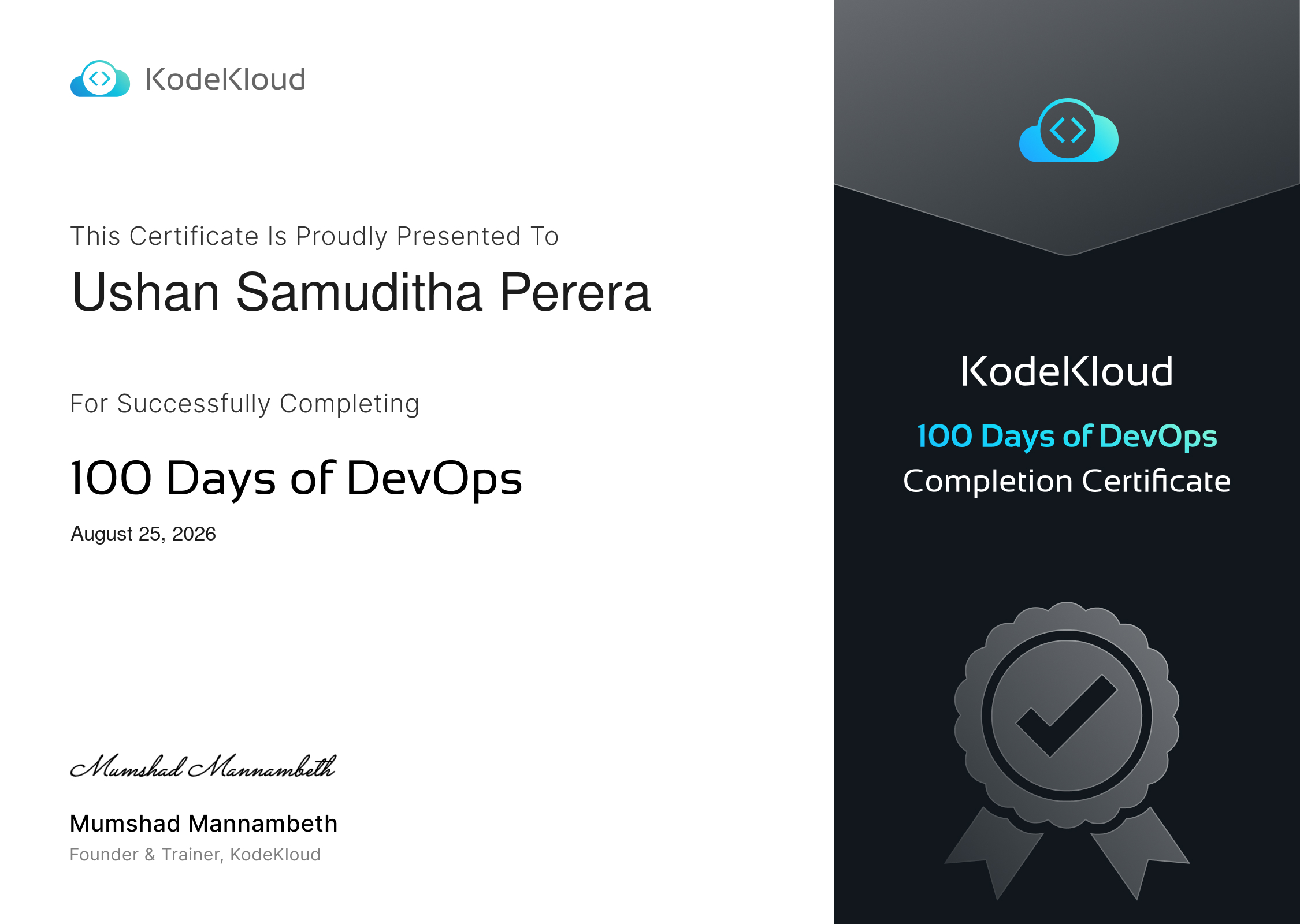 100 Days of DevOps